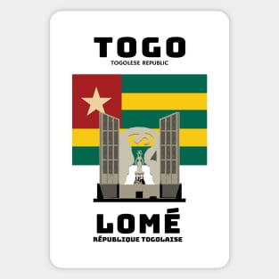 make a journey to Togo Sticker